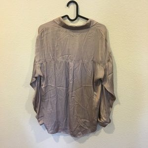 Lush Tops - Lush brown long sleeve collared shirt Lush Tops - Lush brown long sleeve collared shirt